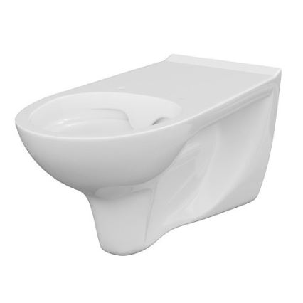 Cersanit K670-002 - Sanita suspensa sem barreiras ETIUDA cerâmica/branco
