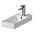 Cersanit K677-005 - Lavatório de encostar LARGA 22x50 cm cerâmica/branco brilhante