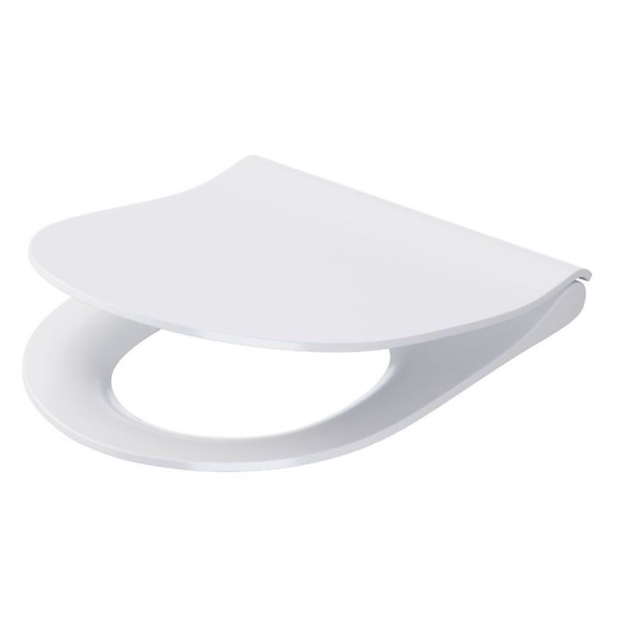 Cersanit K701-104 - Sanita suspensa CITY OVAL com assento, cerâmica branca