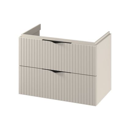 Cersanit S1015-003 - Móvel suspenso para casa de banho sob o lavatório TIRSO 80x55x45 cm bege