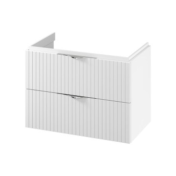 Cersanit S1015-004 - Móvel de casa de banho suspenso para lavatório TIRSO 80x45 cm branco