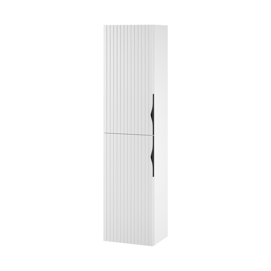 Cersanit S1015-010 - Armário suspenso para casa de banho TIRSO 40x160x30 cm branco fosco