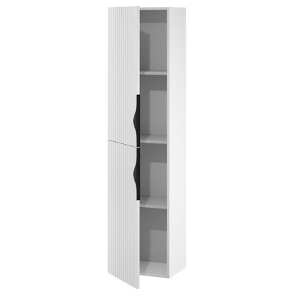 Cersanit S1015-010 - Armário suspenso para casa de banho TIRSO 40x160x30 cm branco fosco