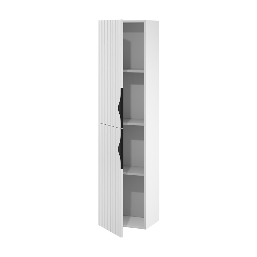 Cersanit S1015-010 - Armário suspenso para casa de banho TIRSO 40x160x30 cm branco fosco