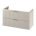 Cersanit S1015-013 - Móvel suspenso de casa de banho para lavatório TIRSO 100x55x45 cm, bege
