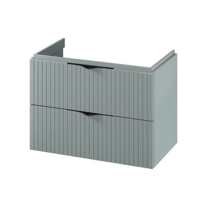 Cersanit S1017-001 - Móvel suspenso de casa de banho para lavatório TIRSO 80x55x45 cm verde menta