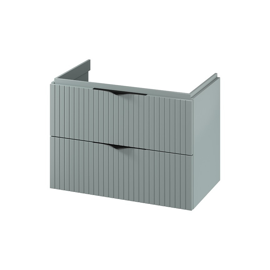 Cersanit S1017-001 - Móvel suspenso de casa de banho para lavatório TIRSO 80x55x45 cm verde menta