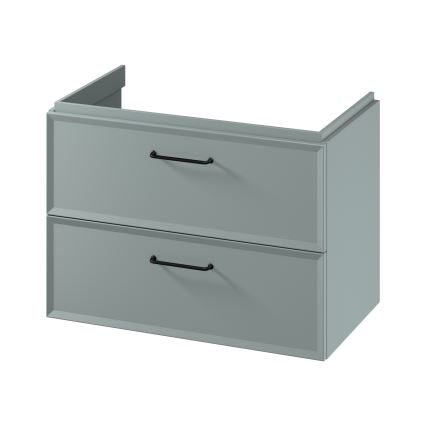 Cersanit S1017-004 - Móvel suspenso para casa de banho sob o lavatório MILLE 80x55x45 cm menta