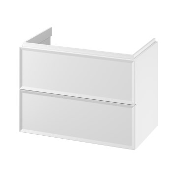 Cersanit S1021-004 - Móvel suspenso para lavatório MILLE 80x45 cm branco
