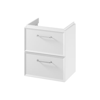 Cersanit S1021-005 - Armário suspenso para lavatório MILLE SLIM 50x35 cm branco