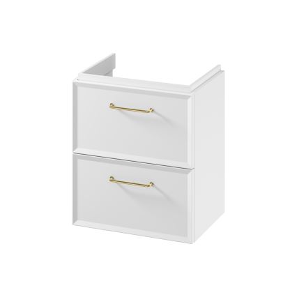 Cersanit S1021-005 - Armário suspenso para lavatório MILLE SLIM 50x35 cm branco