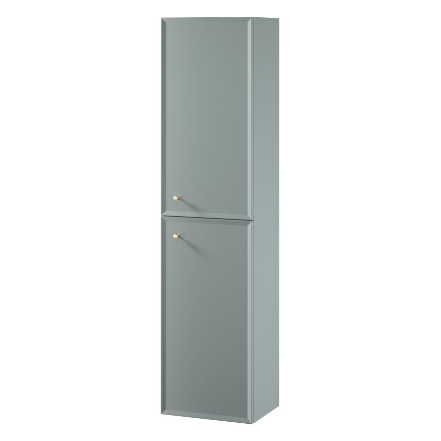 Cersanit S1021-012 - Móvel suspenso para casa de banho MILLE 40x160x30 cm verde-menta