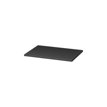 Cersanit S1021-013 - Tampo superior para móvel de lavatório MILLE 60x45 cm, preto