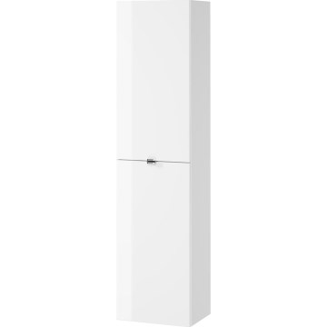 Cersanit S598-050-DSM - Armário suspenso para casa de banho MALIKA 160x40 cm branco lacado brilhante