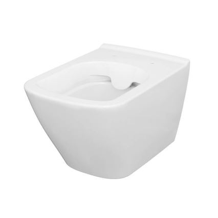 Cersanit S701-405 - Sanita suspensa com assento CITY SQUARE cerâmica/branca
