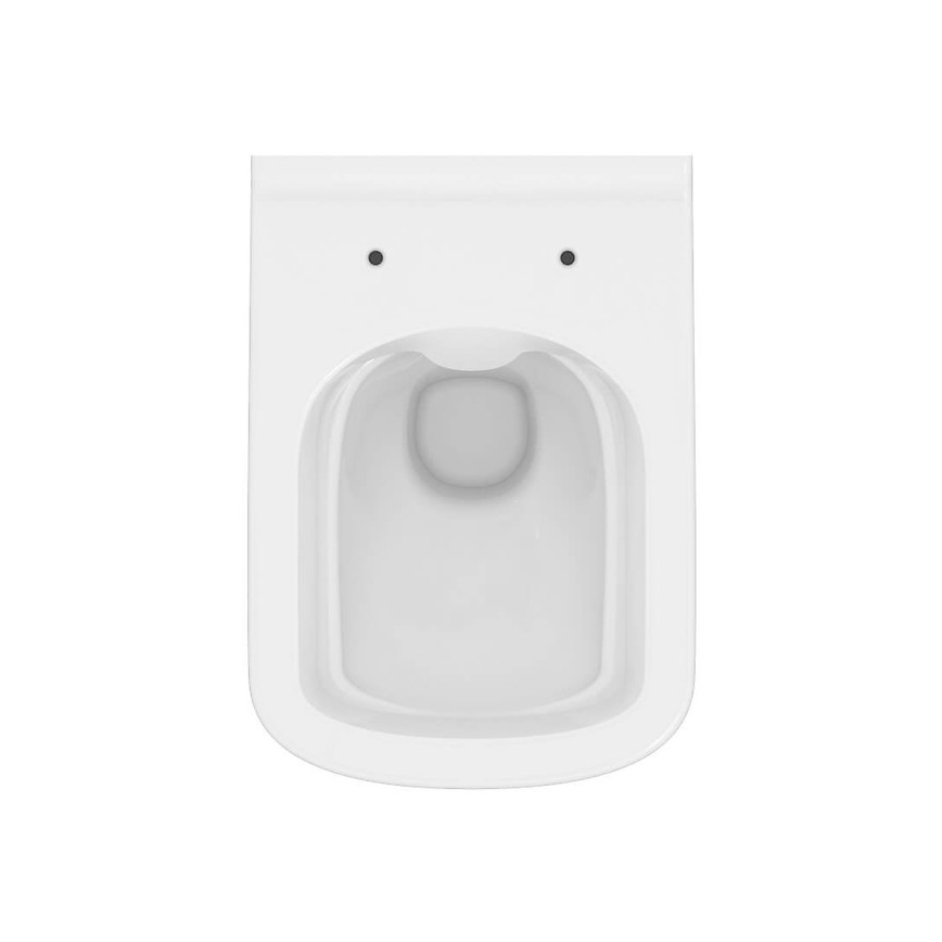 Cersanit S701-405 - Sanita suspensa com assento CITY SQUARE cerâmica/branca