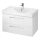 Cersanit S801-338-DSM - Móvel suspenso para casa de banho LARA com lavatório 80x46x45 cm branco