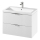 Cersanit S801-547 - Armário suspenso para casa de banho com lavatório TIRSO 80x60x45 cm branco