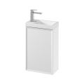 Cersanit S801-568 - Móvel suspenso de casa de banho com lavatório MILLE 40x22 cm branco