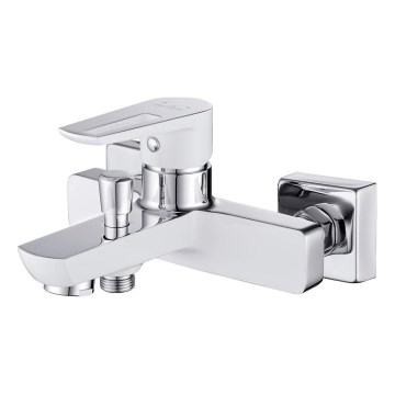 Cersanit S951-008 - Torneira de banheira MILLE branco/cromado brilhante