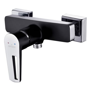 Cersanit S951-034 - Torneira de duche MILLE preto/cromado brilhante