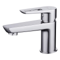 Cersanit S951-045 - Torneira do lavatório MILLE 13,4 cm cromado brilhante + lixo