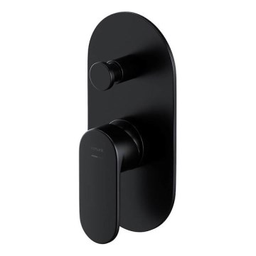 Cersanit S951-322 - Torneira de duche para instalação embutida CREA preto