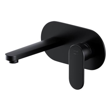 Cersanit S951-333 - Torneira de banheira para instalação embutida CREA preto