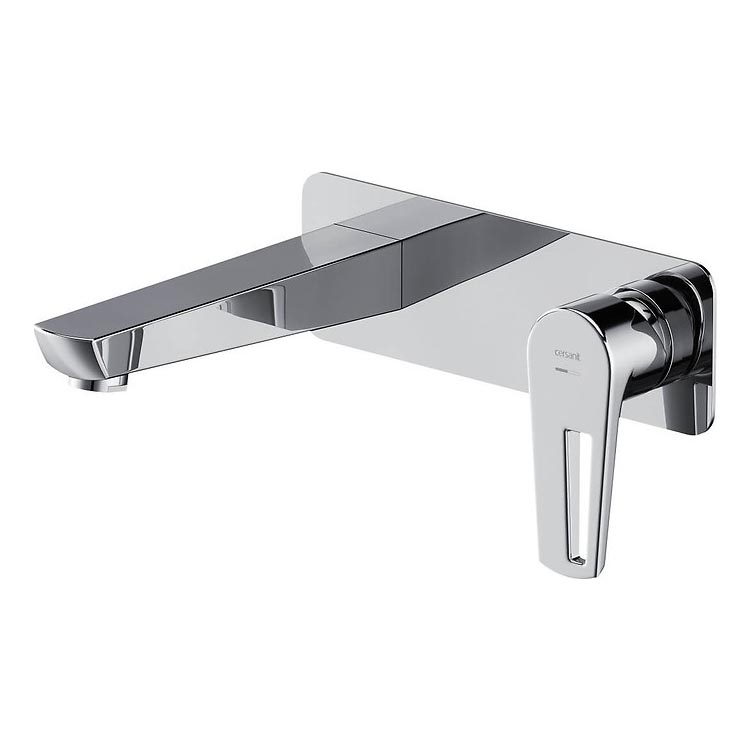 Cersanit S951-357 - Torneira de banheira para instalação embutida MILLE cromado brilhante