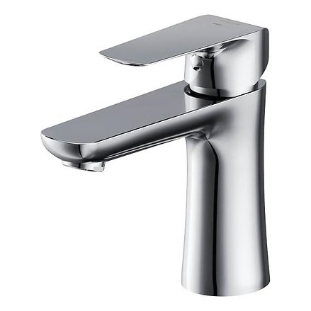 Cersanit S951-359 - Torneira do lavatório CITY 15 cm cromado brilhante