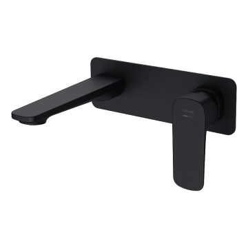 Cersanit S951-385 - Torneira do lavatório para instalação embutida LARGA preto