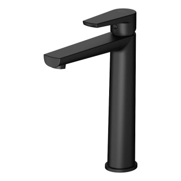 Cersanit S951-585 - Misturador para lavatório MODUO 27,2 cm preto