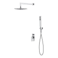 Cersanit S952-012 - Conjunto de duche com bateria encastrada MILLE cromo brilhante