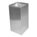 Cesto de lixo 30x60 cm inox/prateado