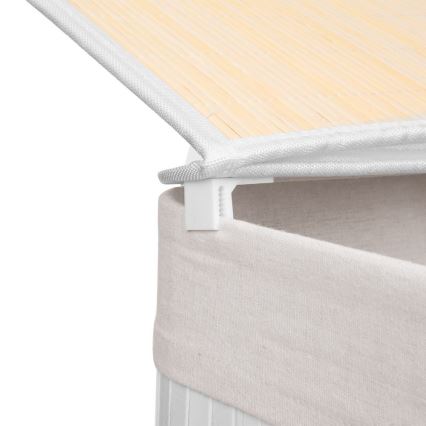 Cesto de roupa GUS branco