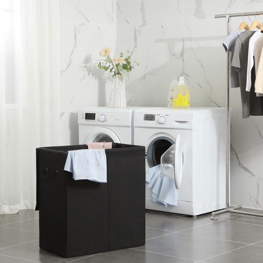 Cesto para roupa NASH preto