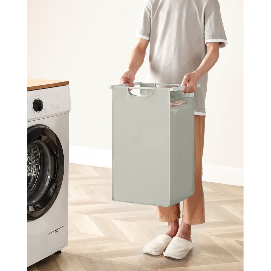 Cesto para roupa REX branco