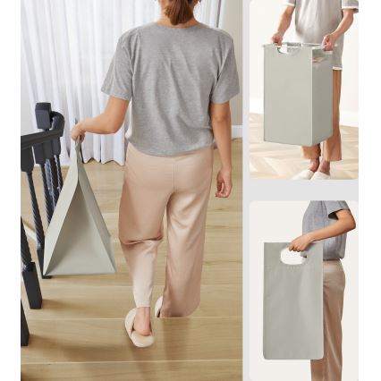 Cesto para roupa REX branco