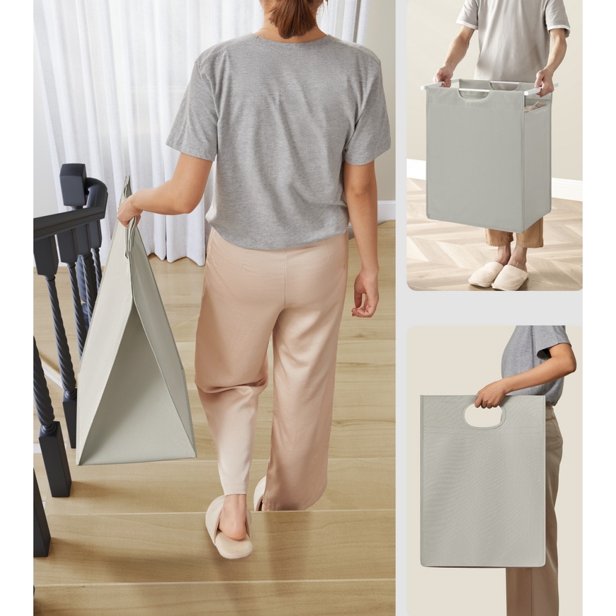 Cesto para roupa REX branco