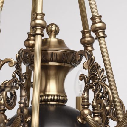 CHIARO – Candelabro suspenso GABRIEL 15×E14/60W/230V