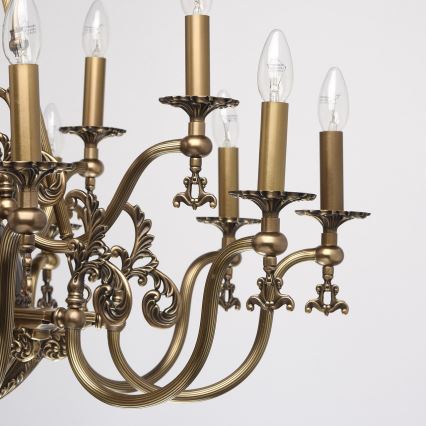 CHIARO – Candelabro suspenso GABRIEL 15×E14/60W/230V