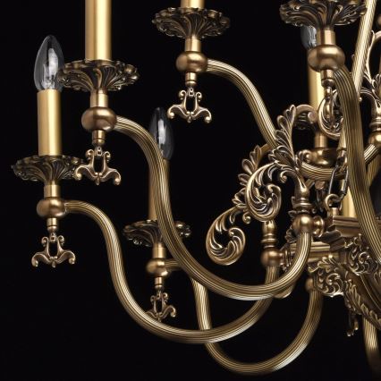 CHIARO – Candelabro suspenso GABRIEL 15×E14/60W/230V