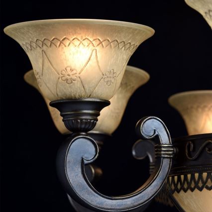 CHIARO - Candelabro suspenso MAGDALENA 12xE27/60W/230V