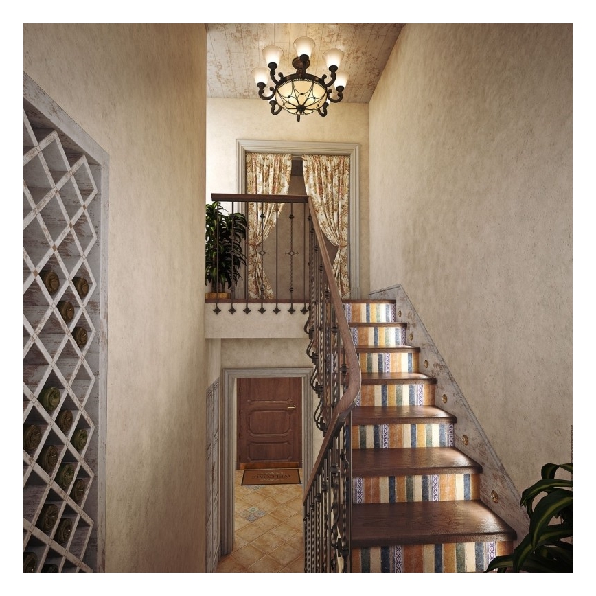 CHIARO - Candelabro suspenso MAGDALENA 12xE27/60W/230V