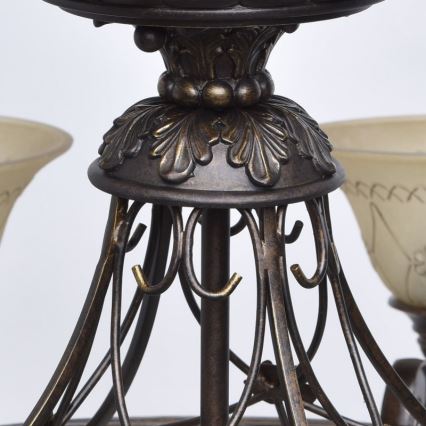 CHIARO - Candelabro suspenso MAGDALENA 12xE27/60W/230V