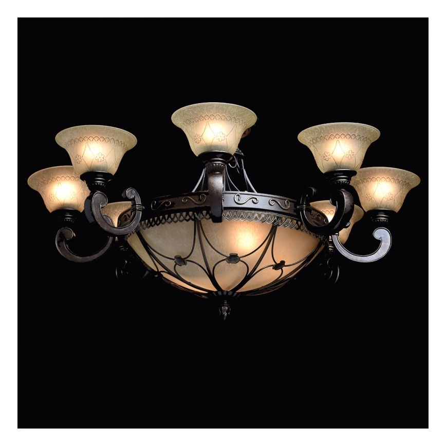 CHIARO - Candelabro suspenso MAGDALENA 12xE27/60W/230V