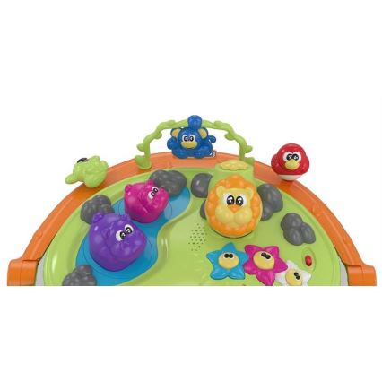 Chicco - Andarilho para bebé WALKY TALKY 2xAA cinzento