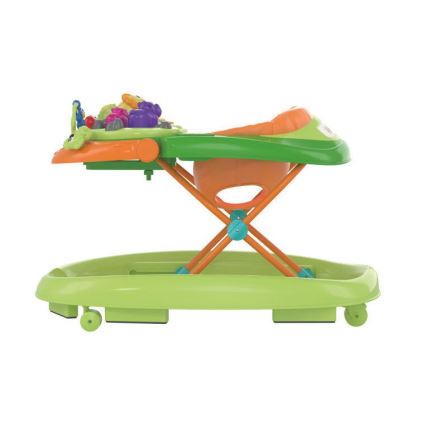 Chicco - Andarilho para bebé WALKY TALKY 2xAA verde