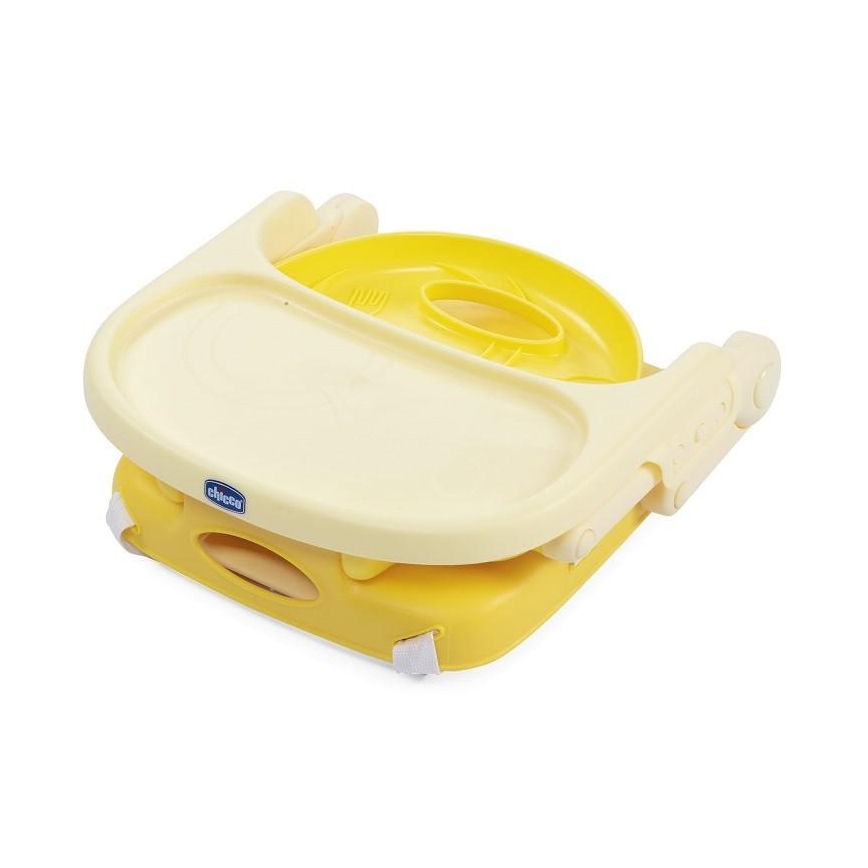 Chicco - Assento elevatório portátil para crianças POCKET SNACK amarelo