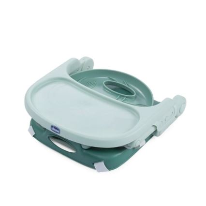 Chicco - Assento elevatório portátil para crianças POCKET SNACK turquesa